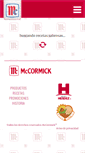 Mobile Screenshot of mccormick.com.mx